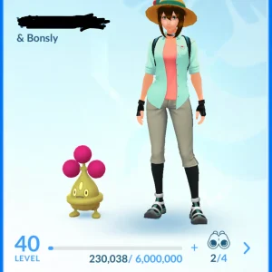 Pokemon Go Account Level 40