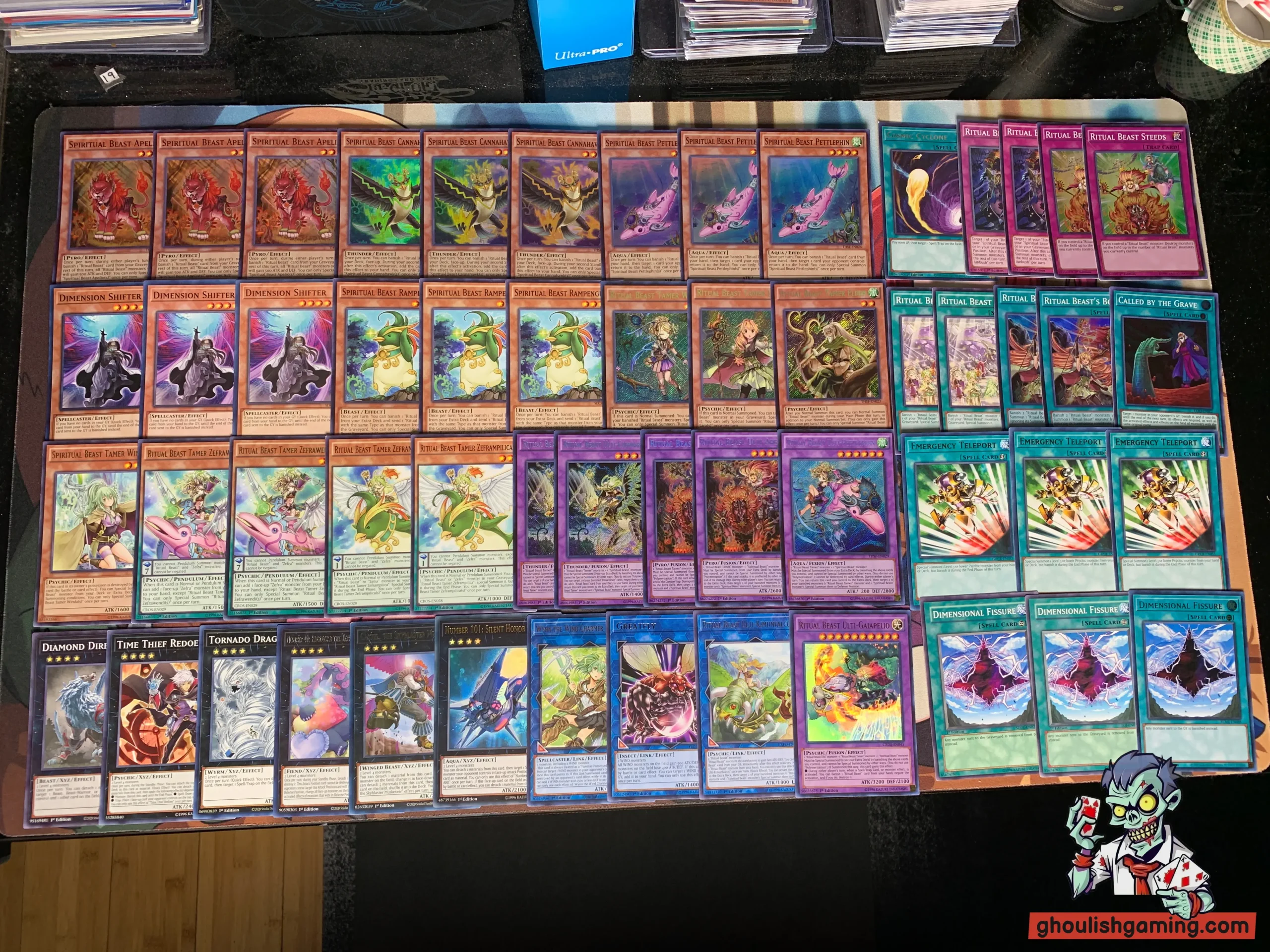 Yugioh Ritual Beast Deck Ghoulish Gaming