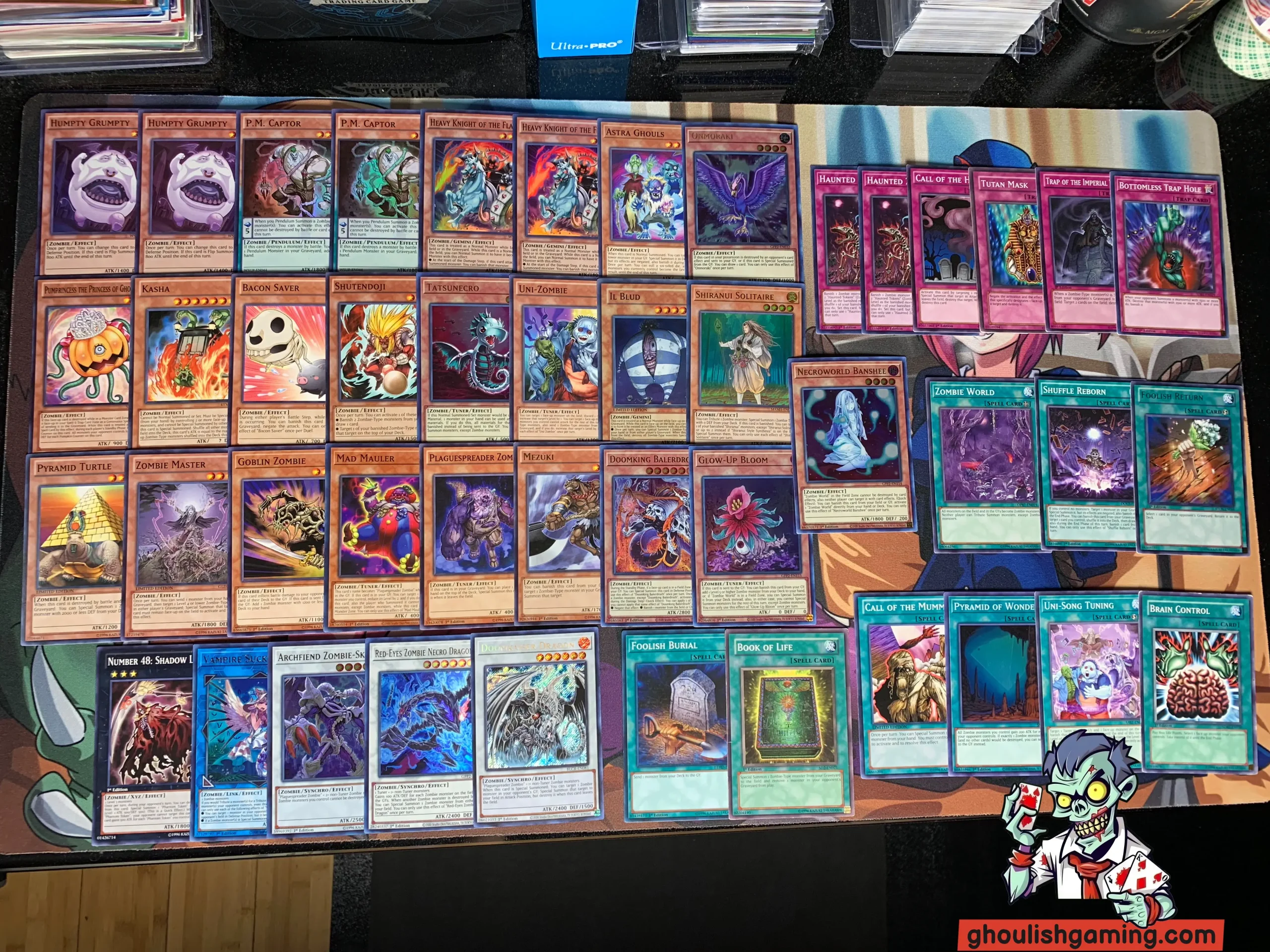 Yugioh Zombie Deck Ghoulish Gaming